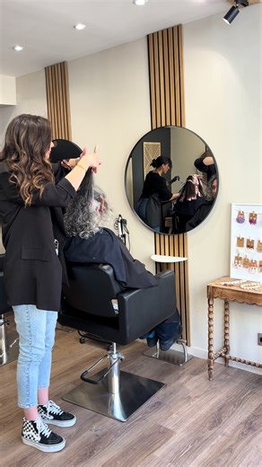 Coupe cheveux sec pour cheveux texturisés