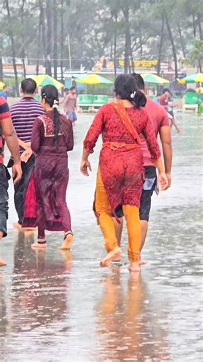 sea beach swimming video Sugandha point Cox's Bazar. 2025