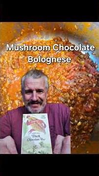 Mushroom 🍄 Chocolate 🍫 Bolognese Handmade Pappardelle Pasta #pasta #cookingcreator #italiancuisine