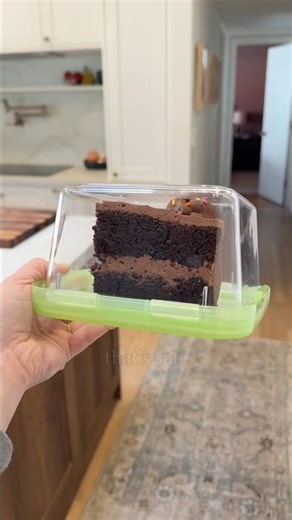 The BEST Way to Store Leftover Cake (No Smushing!) #cake