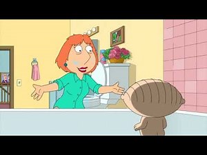 family guy lots tries Stewie down the toilet slow fast reversed