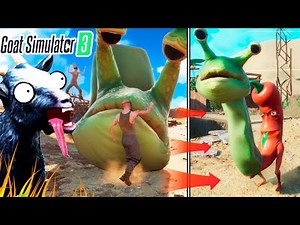 EXPERIMENTOS SECRETOS CON EL ALIENIGENA | GOAT SIMULATOR 3 DLC BAADLANDS