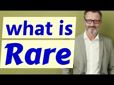 Rare | Meaning of rare 📖 📖 📖