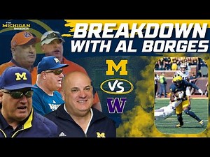 Michigan offensive breakdown with Al Borges (week 7) - Washington recap; MSU preview