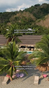 sunset therapy 🌅✨ | Inflatable Island Ph