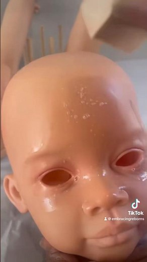 Reborning an Ethnic Doll: Painting a reborn step by step# reborn #reborndoll #dollart #makingareborn