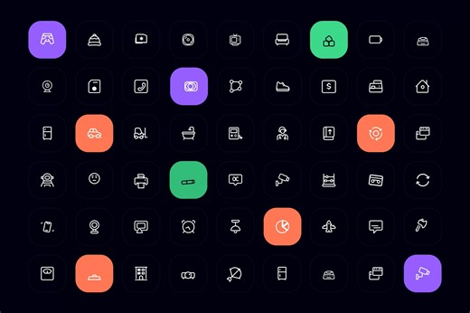 User Interface Animated Icons