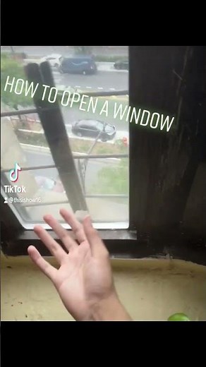 How to open a window tutorial