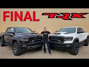 FINAL TRX EVER 2024 RAM TRX Final Edition