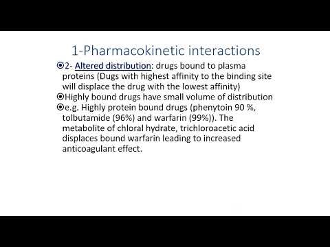 Hospital Pharmacy Drug Drug Interactions Lecture 4