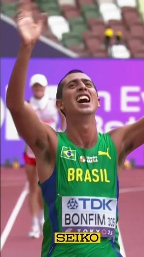 Caio Bonfim claims gold with incredible final kilometre in 20km race walk #worldathleticschamps