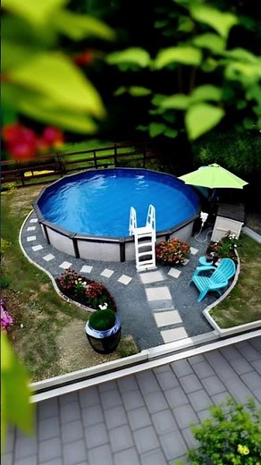 Simple Backyard Pool Setup Done Right 🌿💦