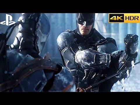 Batman Vs Deathstroke Fight Scene 4K Action