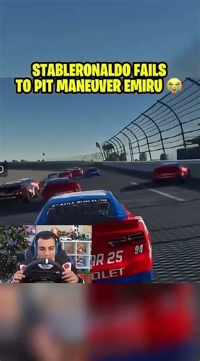 Ron Fails To Pit Maneuver Emiru😭 #trending #twitch #viral
