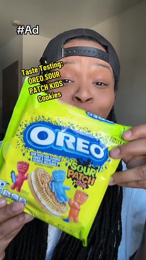 #ad Brace yourself for a flavor rollercoaster! I tried the NEW! OREO SOUR PATCH KIDS Cookies and my taste buds are still like