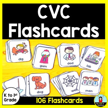 CVC Flashcards with Pictures
