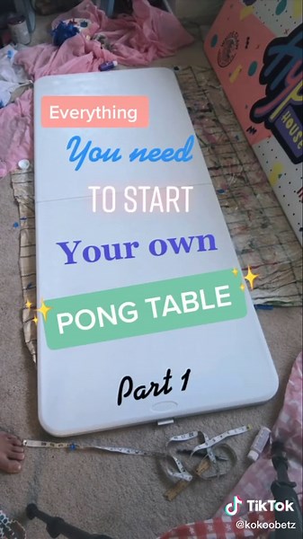 DIY Tips: How to Paint a Beer Pong Table | Artist Hacks & Tips