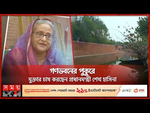 গণভবনে প্রায় ১শ মণ পেঁয়াজ চাষ করেছেন প্রধানমন্ত্রী | Sheikh Hasina | Gonobhaban | Somoy TV