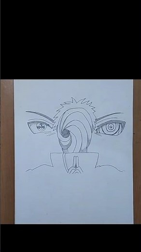 How to Draw Obito Uchiha Step-by-Step | Obito Drawing - Easy To Draw #naruto #anime #drawing#