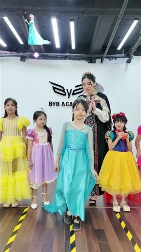 Princess Outfit Styling with BYB Kid Models #bybacademy #thanhhuyennguyen #daotaonguoimau #5g