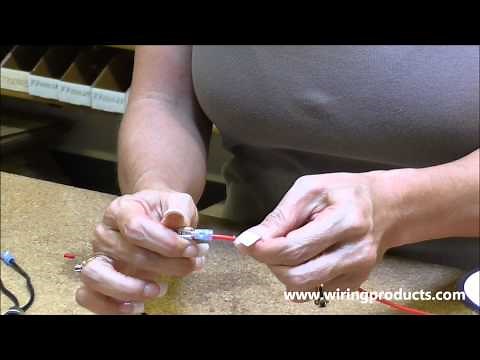 "On-Off" (single pole) Toggle Switch for automtive use with Wiring Products