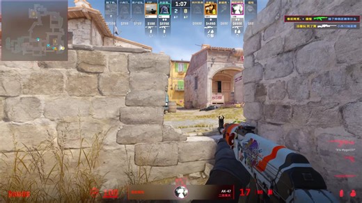 “握不住你的手，那就握紧我的AK吧”