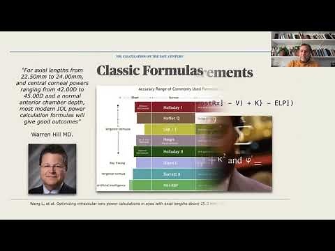 Lecture: IOL Calculation in the 21st Century: New Formulas