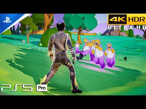 Fortnite (PS5 Pro) 4K 120FPS HDR Gameplay (Seanson Simpsons)