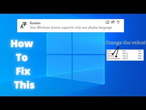 How to Change the Language of Windows If Only One Language is Supported