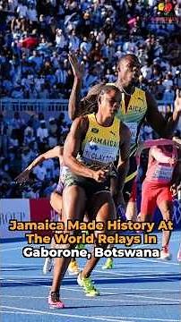 WORLD RECORD!! Ackeem, Tina, Kadrian, Tia Just Made History 39.62 Made Relay History