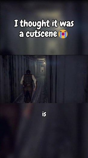 I THOUGHT HE WAS AUTO RUNNING. #gaming #theevilwithin #shorts #horror