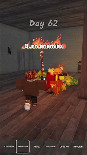 Infernal Sword OP?! 🔥 Burn + Auto Cook Combo! | 99 Nights in the Forest