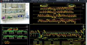 Medical Gases Project with Calculations [DWG, DOC, XLS]