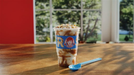 Wendy's added a holiday twist to the classic Frosty. It's available now