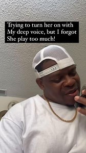 He tried to get her with the deep voice! #fyp #comedy #bigduke13entertainment #remix | BigDuke13 Entertainment