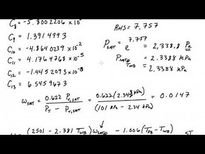 Example Psychrometric Calculations: Part 2