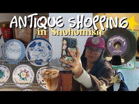 Cozy Sunday | snohomish antique shops, coffee & comfort food 🧸☕️