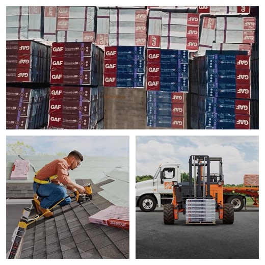 Stock up on the roofing materials you need—in bulk and ready to go. | The Home Depot