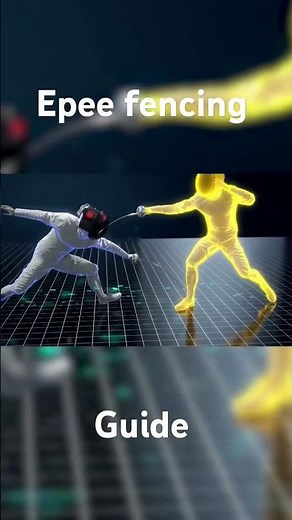 Epee fencing guide for beginners how to play #fencing #trending #viralvideo #epeefencing #shorts