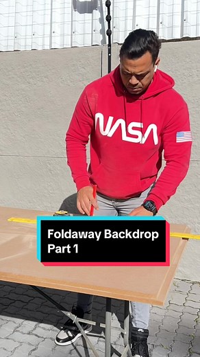 How to Make a Stunning Foldaway Backdrop Board | Part 1