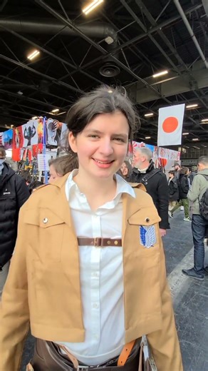 Cosplay Paris Manga 2025 - Sasha - Attack on Titan - Shingeki No Kyojin