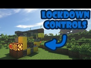 Lockdown Controls Tutorial [MINECRAFT INESCAPABLE PRISON]