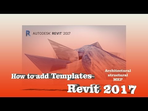 How to add missing Templates in Autodesk Revit 2017 without Download, Repair or Reinstall