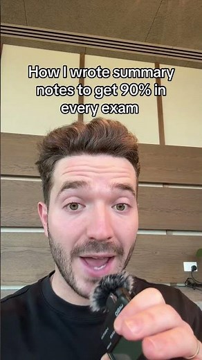 How to write summary notes to get over 90% in every exam #study #exam #studytips #atar #school