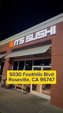 All you can eat sushi in Roseville, California! #foodie