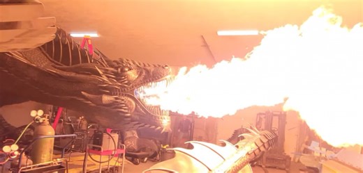Meet the B.C. man who just built an award winning gigantic fire-breathing metal dragon