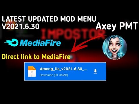 AMONG US (Axey PMT) latest updated MOD MENU || Direct download to (Mediafire🔥)|| Gold Falcon
