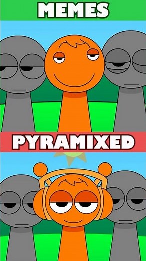 Incredibox Sprunki Pyramixed but MEMES VS Sprunki Pyramixed OG *HAPPY VERSION*