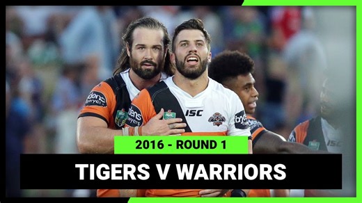 Wests Tigers v New Zealand Warriors Round 1, 2016 | Full Match Replay | NRL