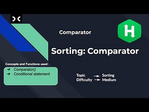 Sorting:Comparator | HackerRank | InterviewPrepration Kit